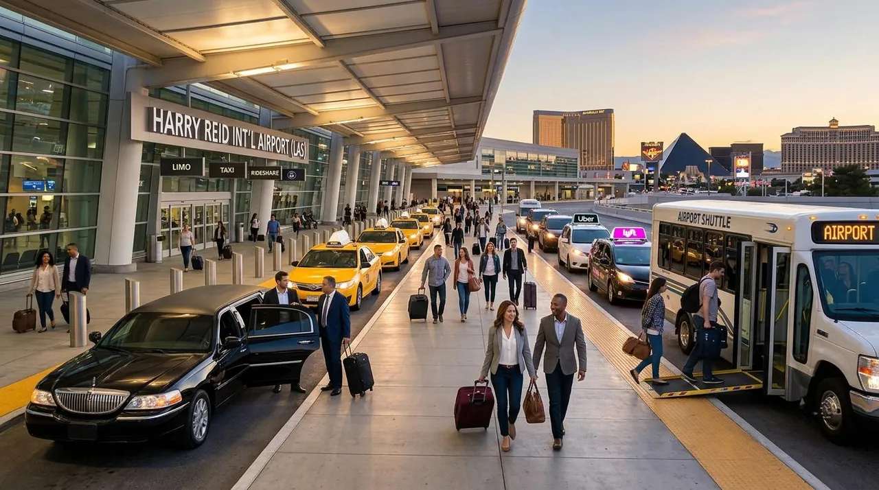 Las Vegas airport transportation